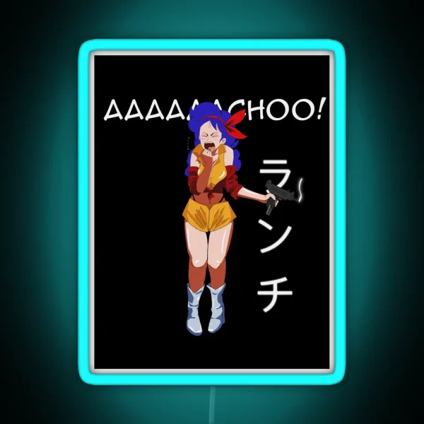 Launch X Faye Valentine RGB Neon Sign