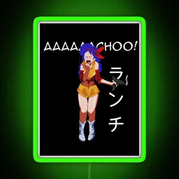 Launch X Faye Valentine RGB Neon Sign