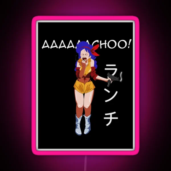 Launch X Faye Valentine RGB Neon Sign