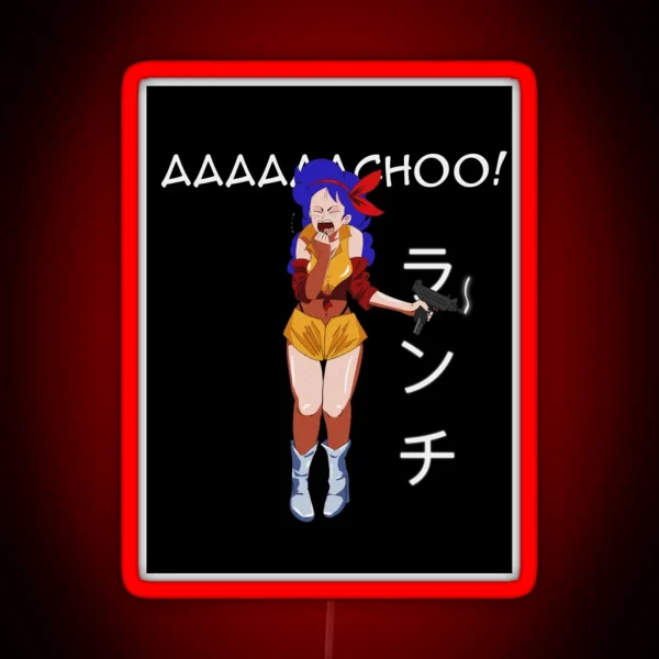 Launch X Faye Valentine RGB Neon Sign