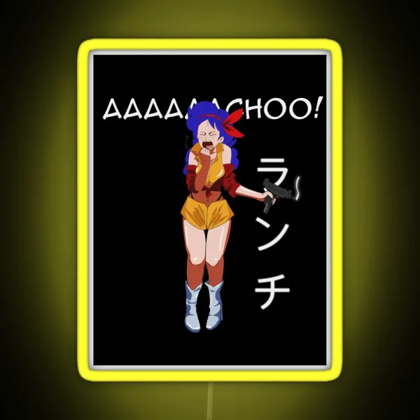 Launch X Faye Valentine RGB Neon Sign