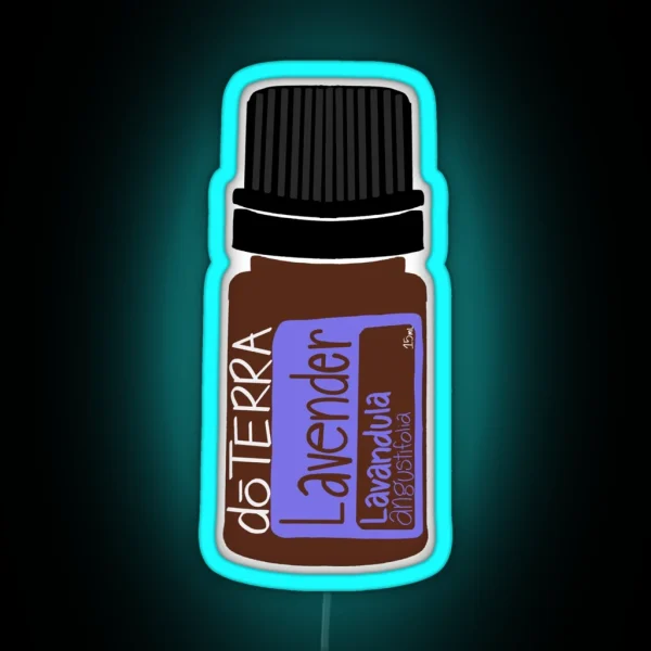 Lavendar Oils RGB Neon Sign