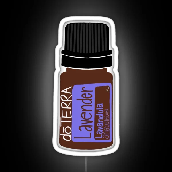 Lavendar Oils RGB Neon Sign