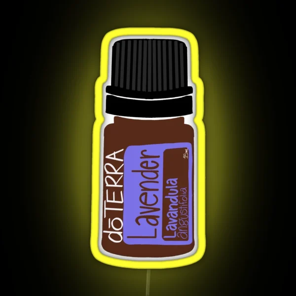 Lavendar Oils RGB Neon Sign