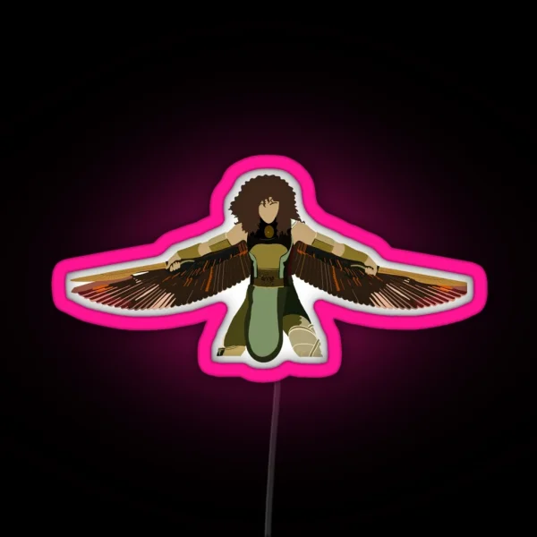 Layla As Scarlet Scarab RGB Neon Sign