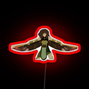 Layla As Scarlet Scarab RGB Neon Sign