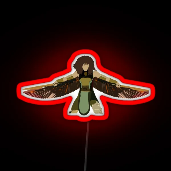 Layla As Scarlet Scarab RGB Neon Sign
