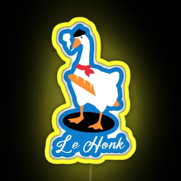 Le Honk RGB Neon Sign