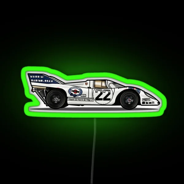 Le Mans 71 RGB Neon Sign