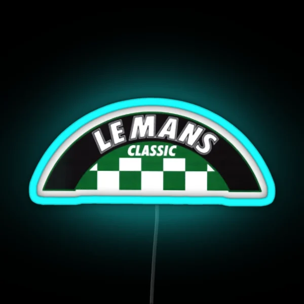 LE MANS RGB Neon Sign