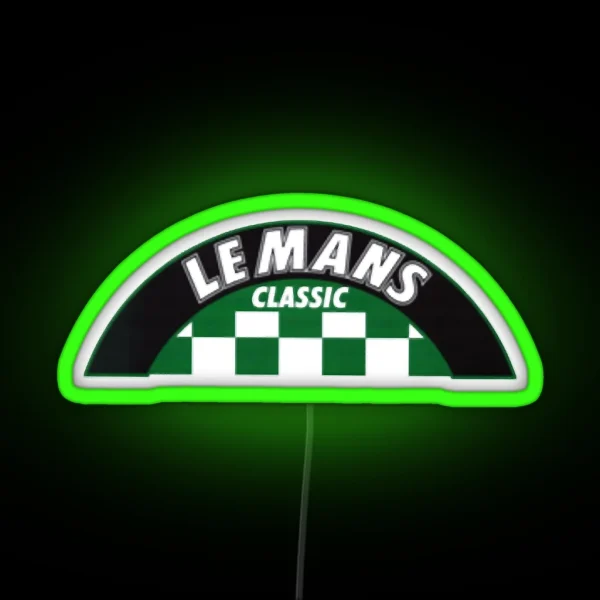 LE MANS RGB Neon Sign