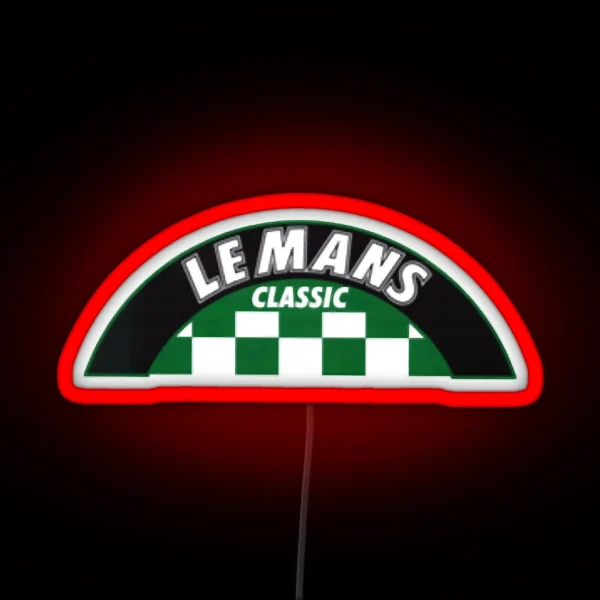 LE MANS RGB Neon Sign