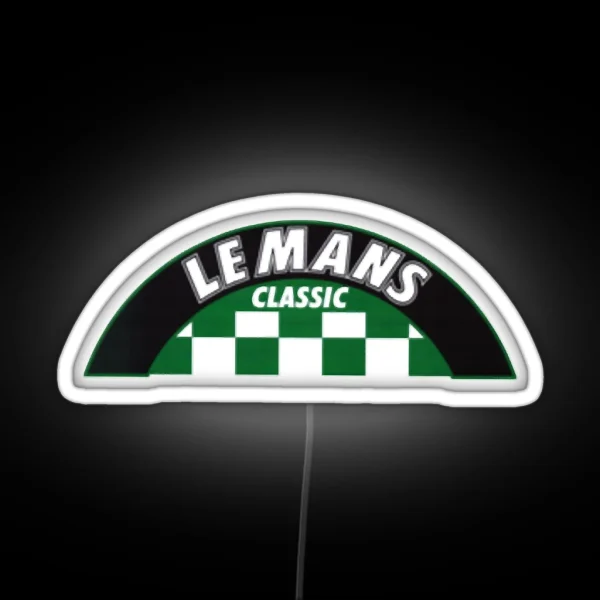 LE MANS RGB Neon Sign