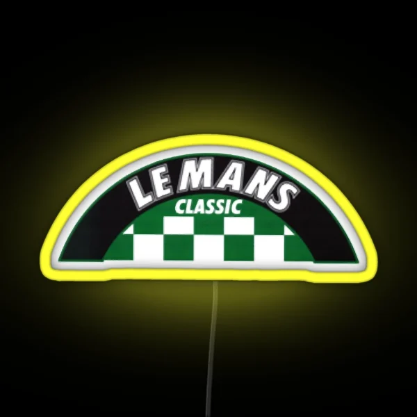 LE MANS RGB Neon Sign