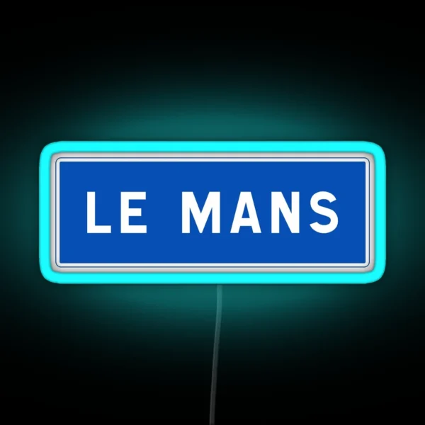 Le Mans RGB Neon Sign