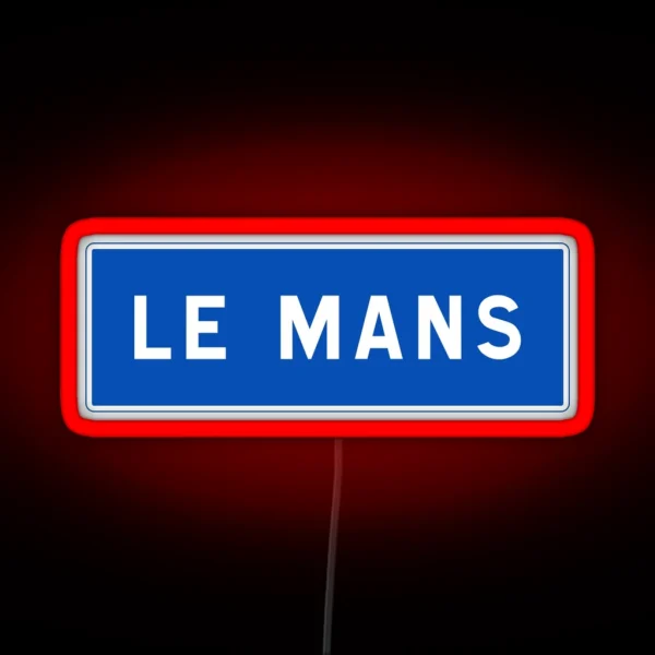 Le Mans RGB Neon Sign
