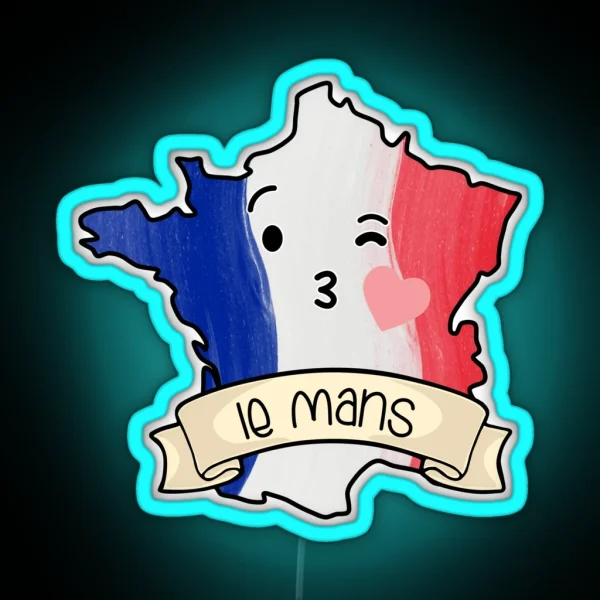 Le Mans RGB Neon Sign