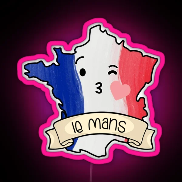 Le Mans RGB Neon Sign