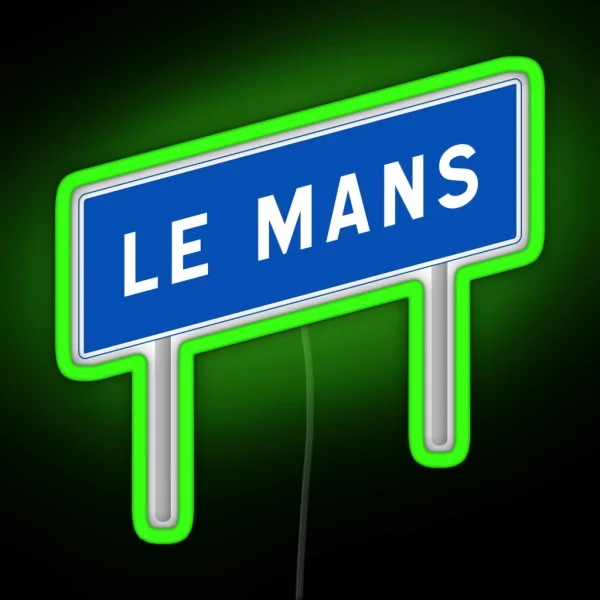 Le Mans RGB Neon Sign