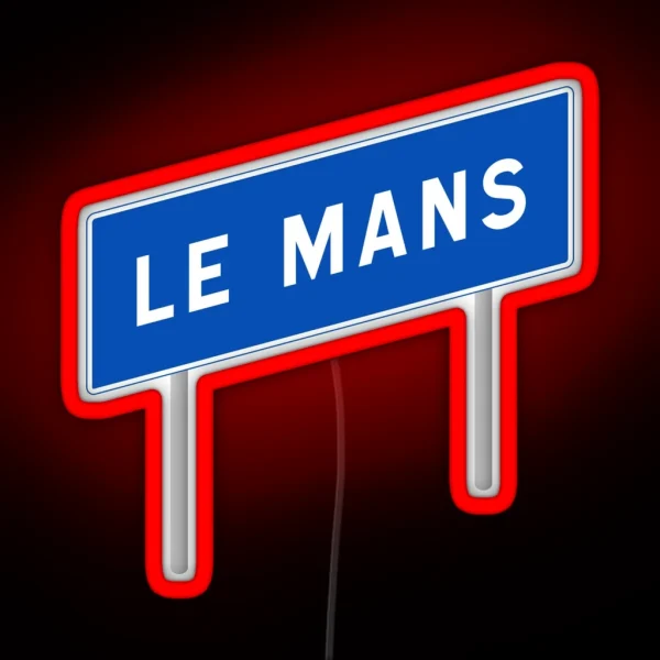 Le Mans RGB Neon Sign