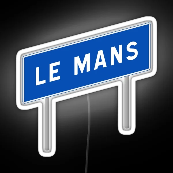 Le Mans RGB Neon Sign