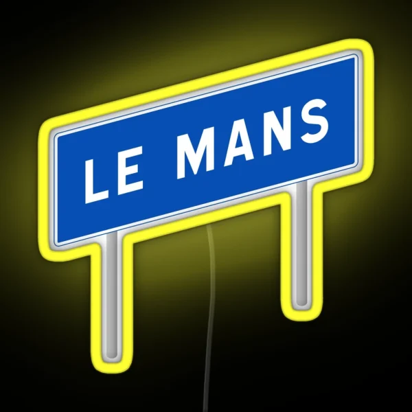 Le Mans RGB Neon Sign