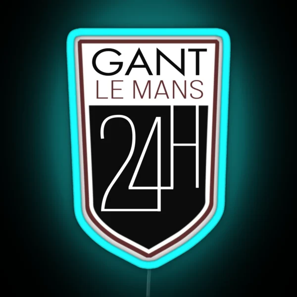 Le Mans Shield RGB Neon Sign