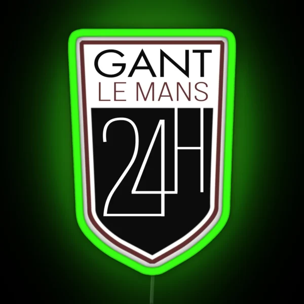Le Mans Shield RGB Neon Sign