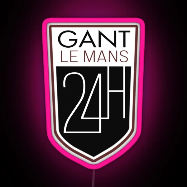 Le Mans Shield RGB Neon Sign