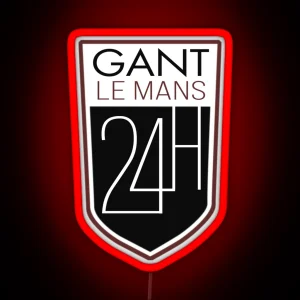 Le Mans Shield RGB Neon Sign