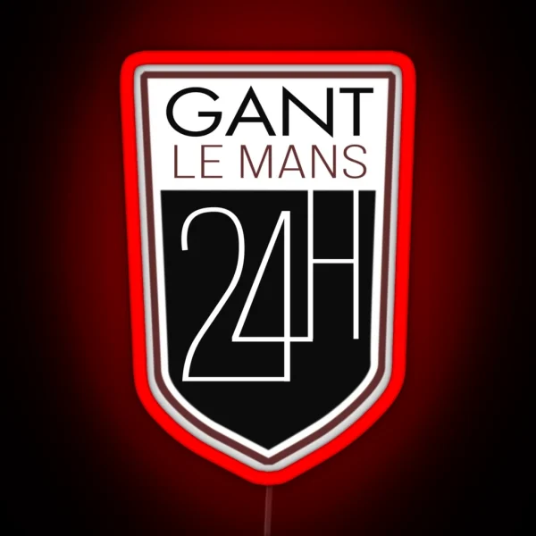 Le Mans Shield RGB Neon Sign