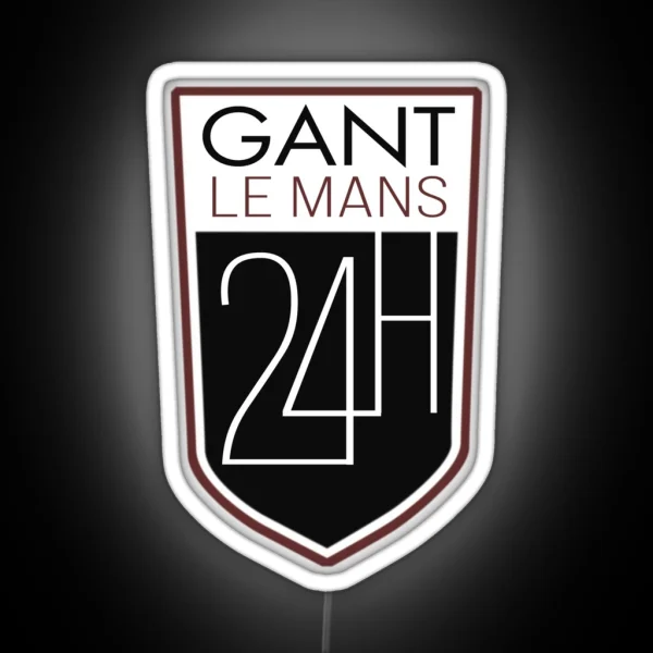 Le Mans Shield RGB Neon Sign