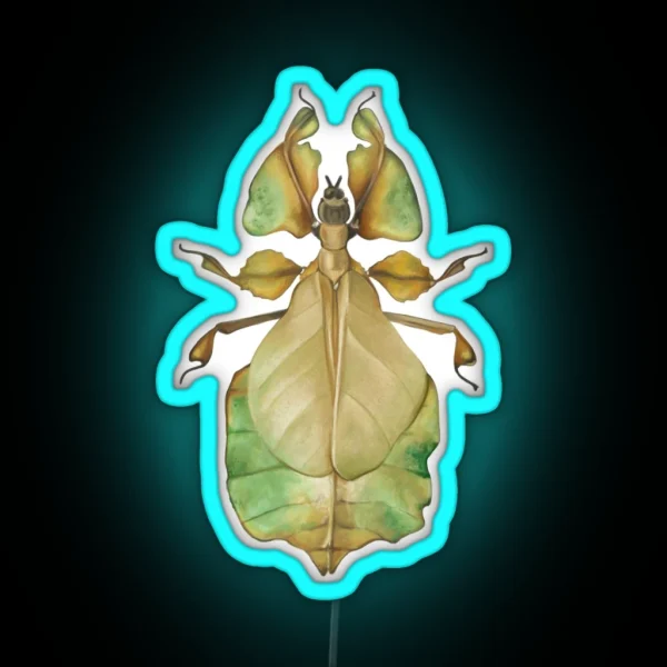Leaf Bug RGB Neon Sign