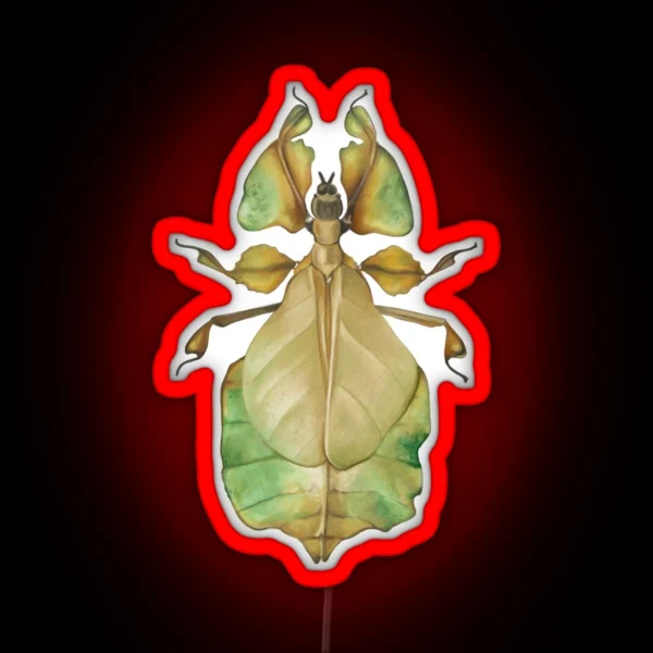 Leaf Bug RGB Neon Sign
