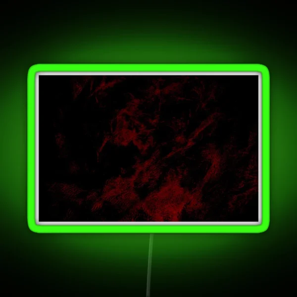 Leather Burn RGB Neon Sign