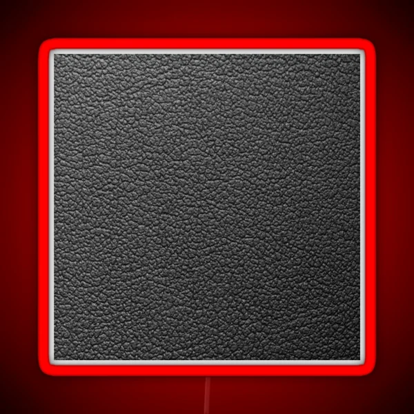 Leather Dark Texture RGB Neon Sign