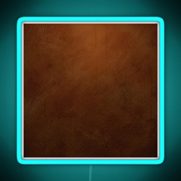 Leather Detailed Texture RGB Neon Sign