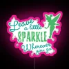 Leave A Little Sparkle Wherever You Go RGB Neon Sign - Image 6
