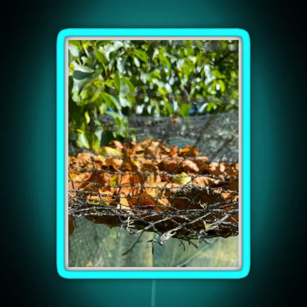 Leaves In A Net RGB Neon Sign