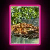 Leaves In A Net RGB Neon Sign