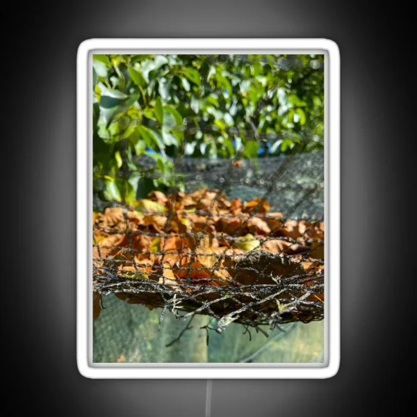 Leaves In A Net RGB Neon Sign
