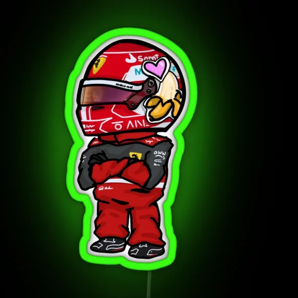 Leclerc 2022 Mini RGB Neon Sign