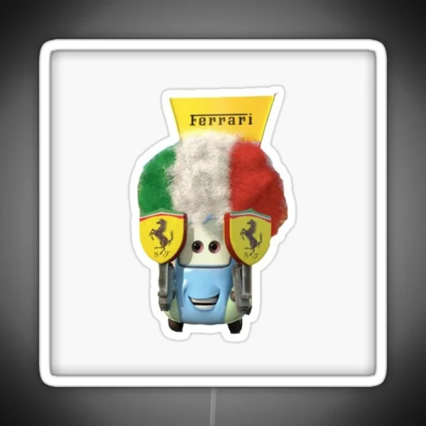 Led Cars Guido Ferrari RGB Neon Sign