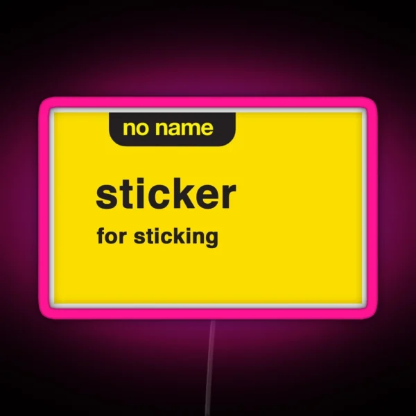 Led For Sticking RGB Neon Sign