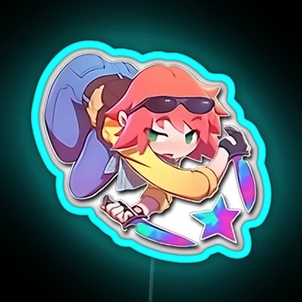 Led Kawaii T Holo CS2 RGB Neon Sign