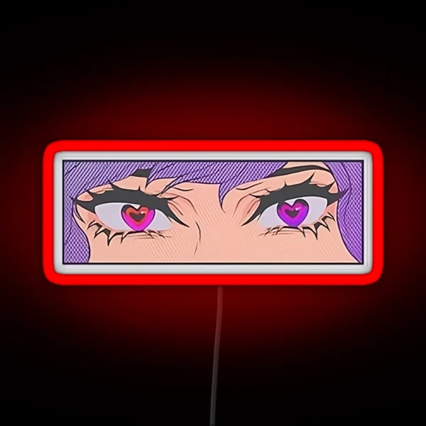 Led Loving Eyes Holo CS2 RGB Neon Sign