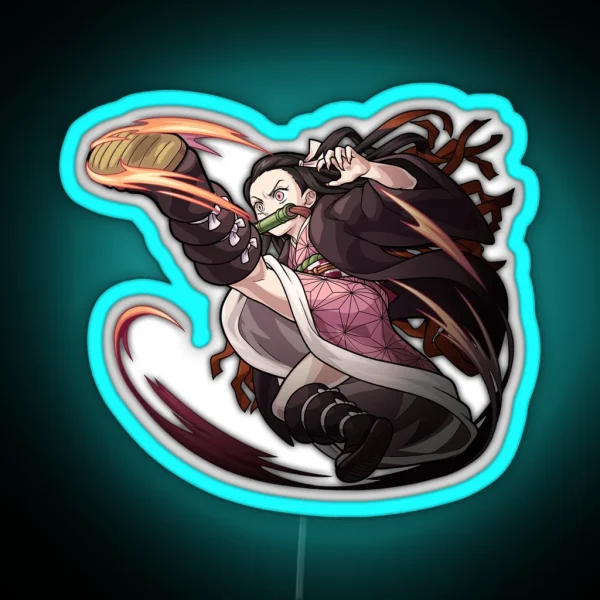 Led Nezuko RGB Neon Sign