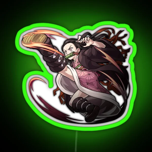 Led Nezuko RGB Neon Sign