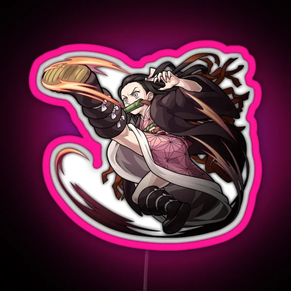 Led Nezuko RGB Neon Sign