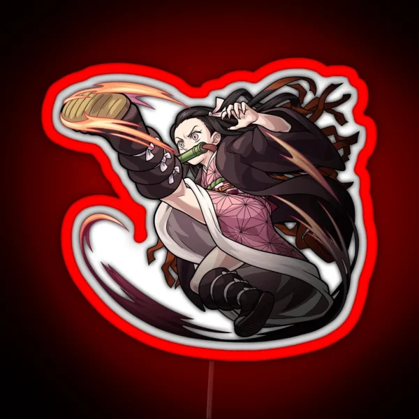 Led Nezuko RGB Neon Sign